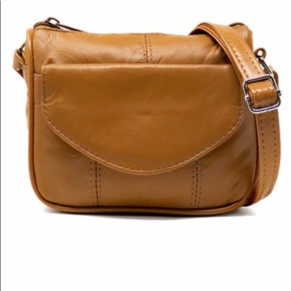 2/$30! NWT, Brown crossbody bag - Picture 1 of 6